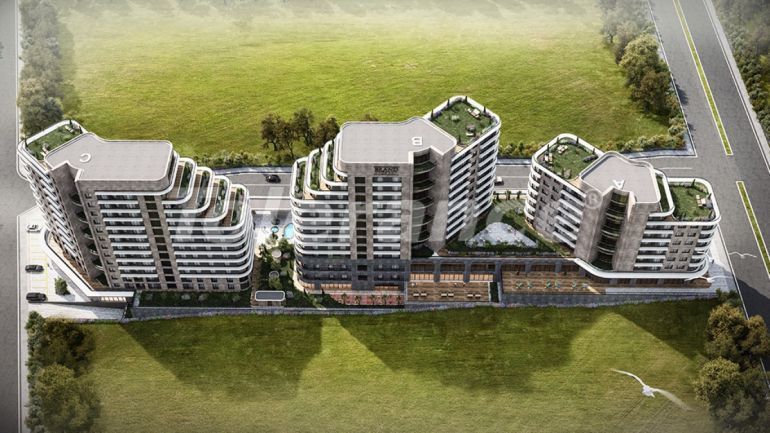 Apartment from the developer in Kucukcekmece, İstanbul with pool with installment - buy realty in Turkey - 129663