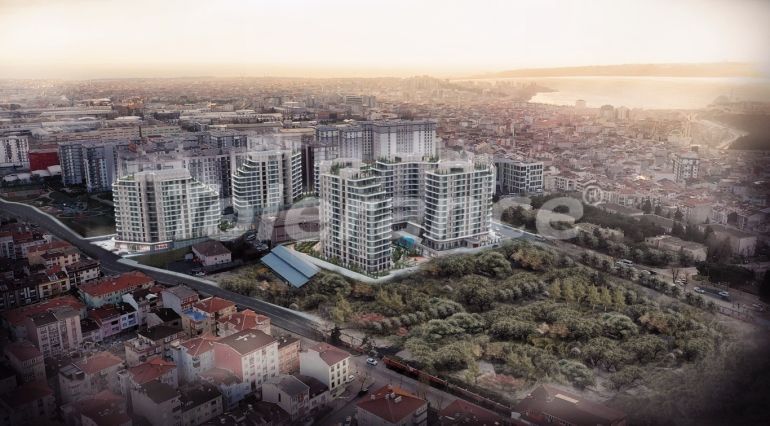 Apartment from the developer in Kucukcekmece, İstanbul with pool with installment - buy realty in Turkey - 129678