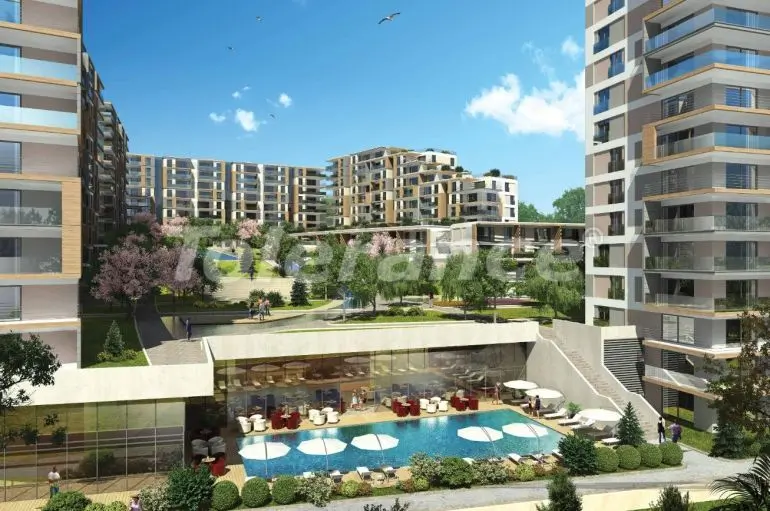 شقق من المتعهد في:في كوتشوك تشيكمجة, اسطنبول مسبح - شراء عقار في تركيا - 23208