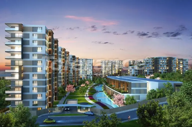 شقق من المتعهد في:في كوتشوك تشيكمجة, اسطنبول مسبح - شراء عقار في تركيا - 23217