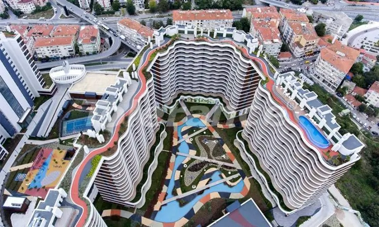 Apartment in Küçükçekmece, Istanbul meeresblick pool ratenzahlung - 36401 Apartment in Küçükçekmece, Istanbul meeresblick pool ratenzahlung - immobilien in der Türkei kaufen - 36401