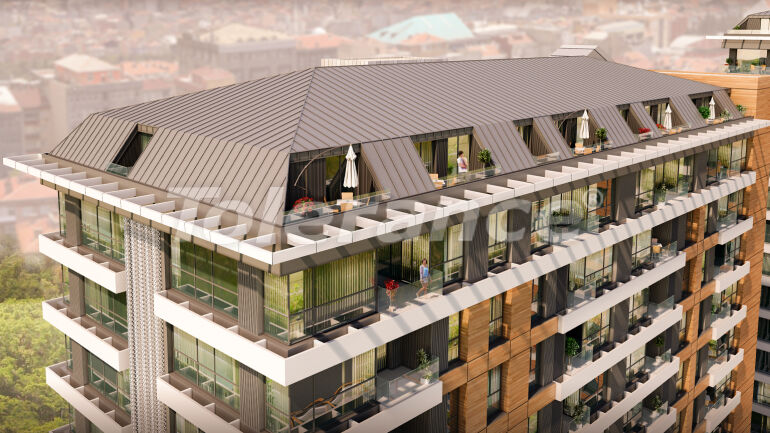 Apartment from the developer in Kucukcekmece, İstanbul with pool - 54914 Apartment from the developer in Kucukcekmece, İstanbul with pool - buy realty in Turkey - 54914