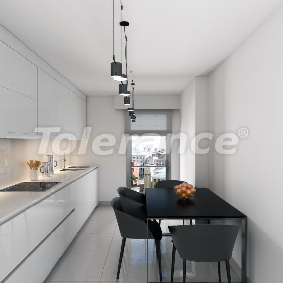 Appartement van de ontwikkelaar in Küçükçekmece, Istanboel zwembad afbetaling - onroerend goed kopen in Turkije - 65354