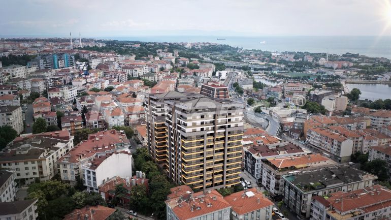 Apartment vom entwickler in Küçükçekmece, Istanbul meeresblick pool ratenzahlung - immobilien in der Türkei kaufen - 66313