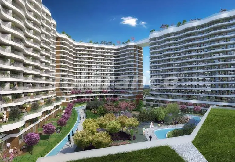 Apartment in Küçükçekmece, Istanbul meeresblick pool ratenzahlung - 7063 Apartment in Küçükçekmece, Istanbul meeresblick pool ratenzahlung - immobilien in der Türkei kaufen - 7063