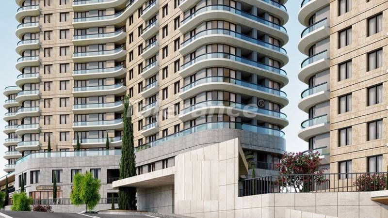 Appartement van de ontwikkelaar in Küçükçekmece, Istanboel zwembad afbetaling - onroerend goed kopen in Turkije - 129659