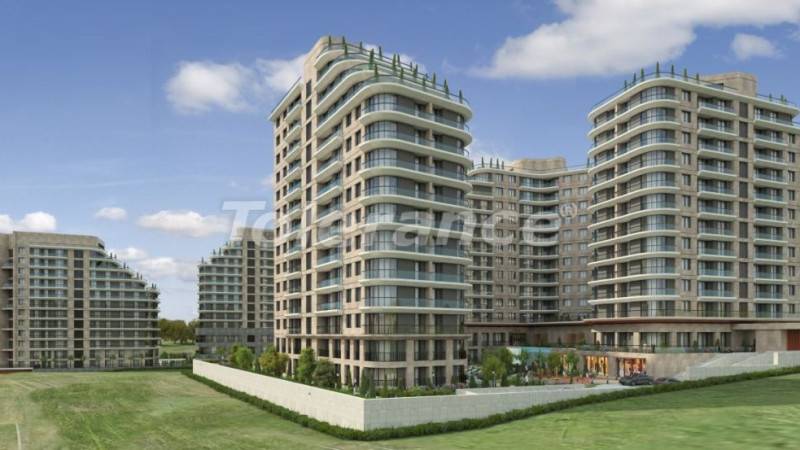 Appartement van de ontwikkelaar in Küçükçekmece, Istanboel zwembad afbetaling - onroerend goed kopen in Turkije - 129675
