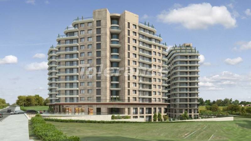Appartement van de ontwikkelaar in Küçükçekmece, Istanboel zwembad afbetaling - onroerend goed kopen in Turkije - 129677