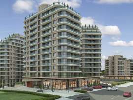 Apartment vom entwickler in Küçükçekmece, Istanbul pool ratenzahlung - immobilien in der Türkei kaufen - 129654