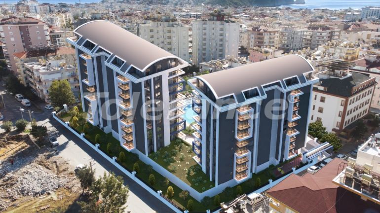 Appartement direct promoteur еn Küçükhasbahçe, Alanya avec piscine - acheter un bien immobilier en Turquie - 51152