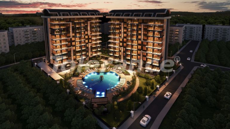 Appartement direct promoteur еn Küçükhasbahçe, Alanya avec piscine - acheter un bien immobilier en Turquie - 51159
