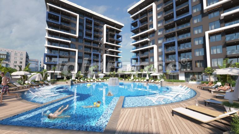 Appartement direct promoteur еn Küçükhasbahçe, Alanya avec piscine - acheter un bien immobilier en Turquie - 51166