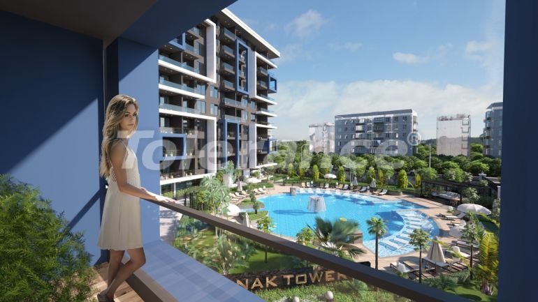 Appartement direct promoteur еn Küçükhasbahçe, Alanya avec piscine - acheter un bien immobilier en Turquie - 51173