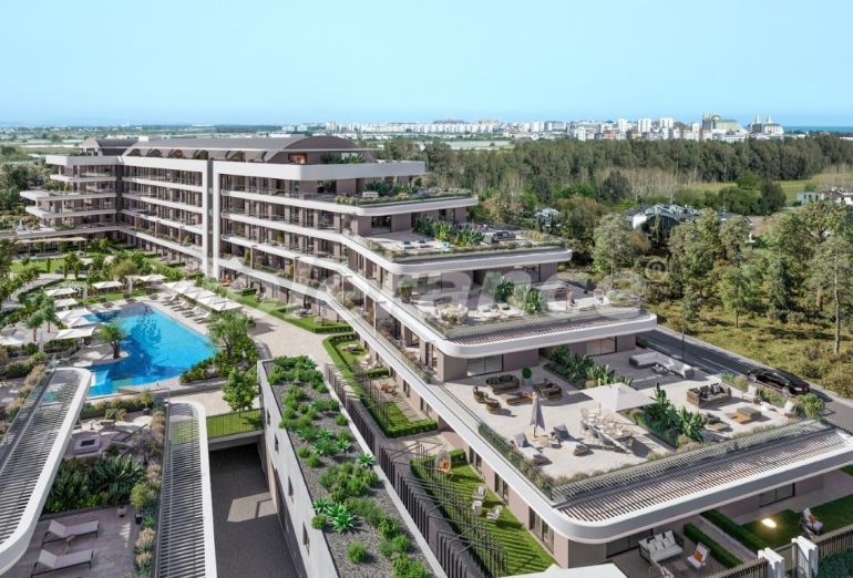 Apartment from the developer in Kundu, Antalya with sea view with pool with installment - 111309 Apartment from the developer in Kundu, Antalya with sea view with pool with installment - buy realty in Turkey - 111309