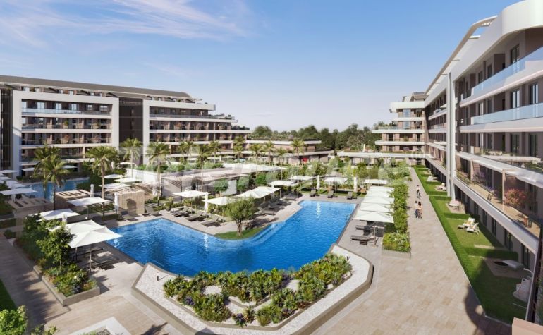 Apartment from the developer in Kundu, Antalya with sea view with pool with installment - 111315 Apartment from the developer in Kundu, Antalya with sea view with pool with installment - buy realty in Turkey - 111315