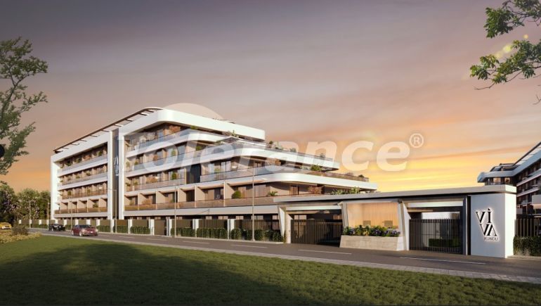 Apartment from the developer in Kundu, Antalya with sea view with pool with installment - 111321 Apartment from the developer in Kundu, Antalya with sea view with pool with installment - buy realty in Turkey - 111321