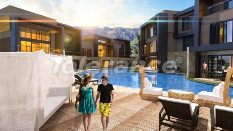 Apartment from the developer in Kyrenia, Northern Cyprus with pool with installment - 105800 Apartment from the developer in Kyrenia, Northern Cyprus with pool with installment - buy realty in Turkey - 105800