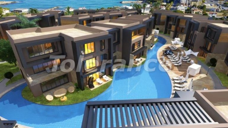 آپارتمان از سازنده که در گیرنه, قبرس شمالی استخر اقساط - خرید ملک در ترکیه - 105808