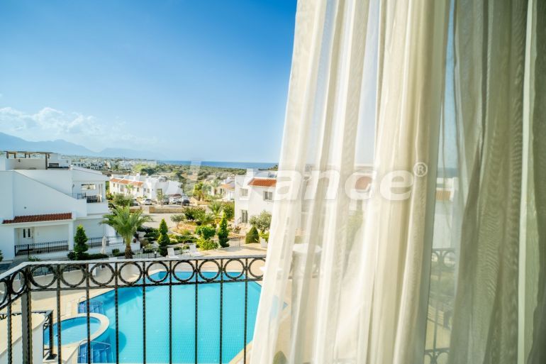 Apartment in Kyrenia, Northern Cyprus with sea view with pool - buy realty in Turkey - 106090
