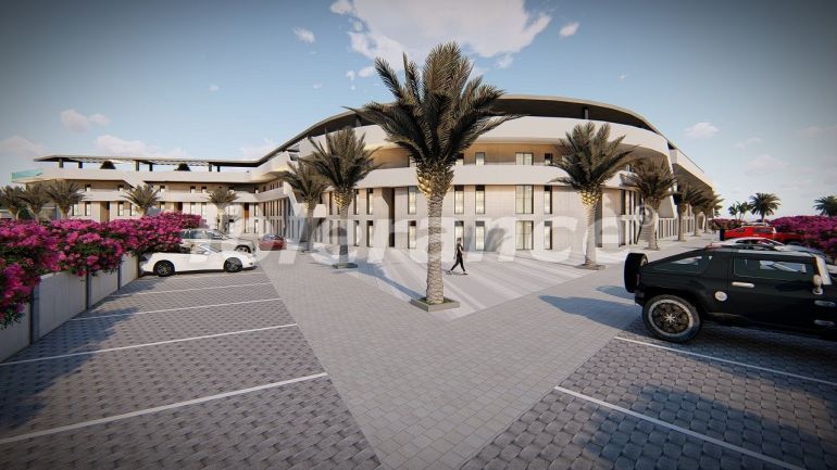 Appartement van de ontwikkelaar in Kyrenie, Noord-Cyprus zeezicht zwembad - onroerend goed kopen in Turkije - 108449