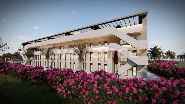 Appartement van de ontwikkelaar in Kyrenie, Noord-Cyprus zeezicht zwembad - onroerend goed kopen in Turkije - 108450