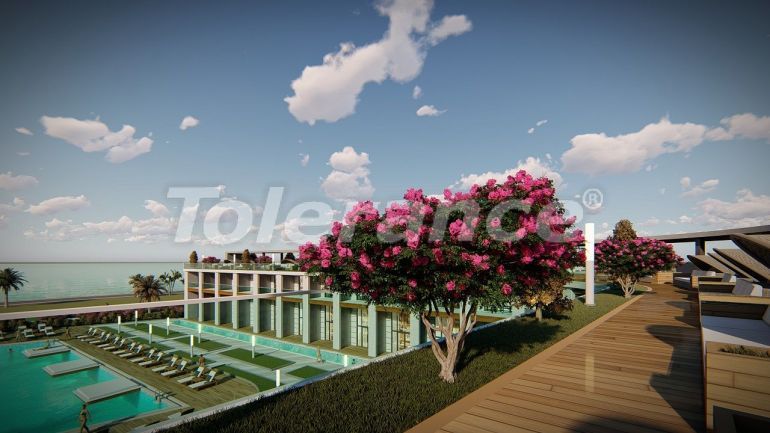 Appartement van de ontwikkelaar in Kyrenie, Noord-Cyprus zeezicht zwembad - onroerend goed kopen in Turkije - 108474