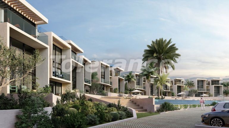 Appartement du développeur еn Kyrénia, Chypre du Nord vue sur la mer piscine - acheter un bien immobilier en Turquie - 108935