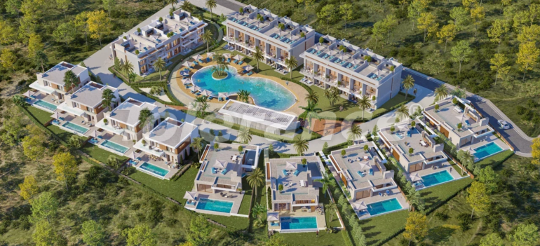 آپارتمان از سازنده که در کیرینیا, قبرس شمالی منظره دریا استخر اقساط - خرید ملک در ترکیه - 110867