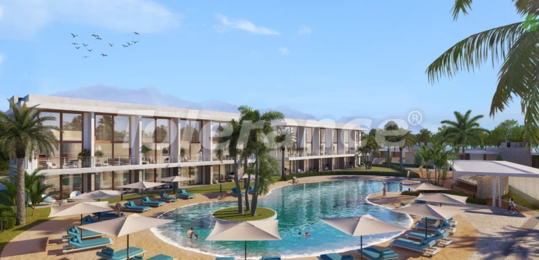 آپارتمان از سازنده که در کیرینیا, قبرس شمالی منظره دریا استخر اقساط - خرید ملک در ترکیه - 110875