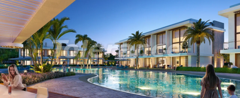 آپارتمان از سازنده که در کیرینیا, قبرس شمالی منظره دریا استخر اقساط - خرید ملک در ترکیه - 110877