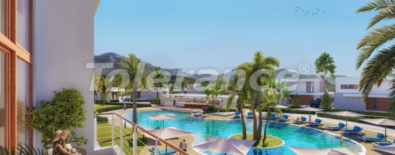 آپارتمان از سازنده که در کیرینیا, قبرس شمالی منظره دریا استخر اقساط - خرید ملک در ترکیه - 110878