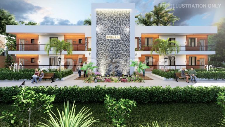 Appartement du développeur еn Kyrénia, Chypre du Nord vue sur la mer piscine - 112172 Appartement du développeur еn Kyrénia, Chypre du Nord vue sur la mer piscine - acheter un bien immobilier en Turquie - 112172