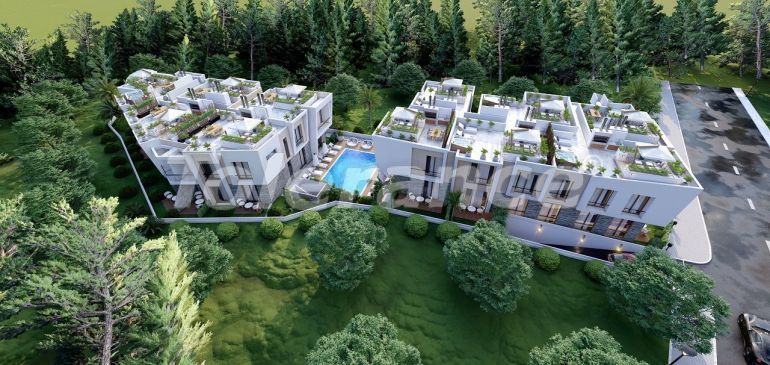 شقق من المتعهد في:في كيرينيا, قبرص الشمالية مسبح تقسيط - شراء عقار في تركيا - 112443