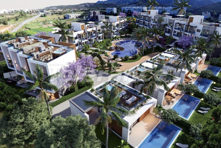 آپارتمان از سازنده که در کیرینیا, قبرس شمالی استخر اقساط - خرید ملک در ترکیه - 124363