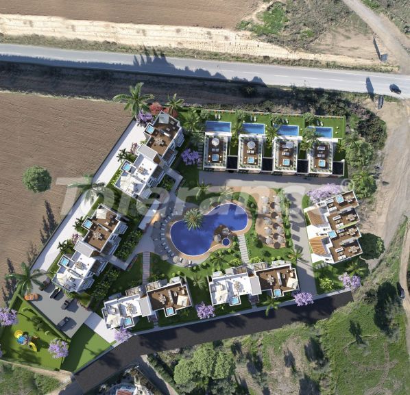 آپارتمان از سازنده که در کیرینیا, قبرس شمالی استخر اقساط - خرید ملک در ترکیه - 124373