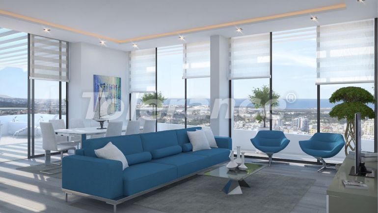 Apartment from the developer in Kyrenia, Northern Cyprus with sea view with pool - buy realty in Turkey - 71694