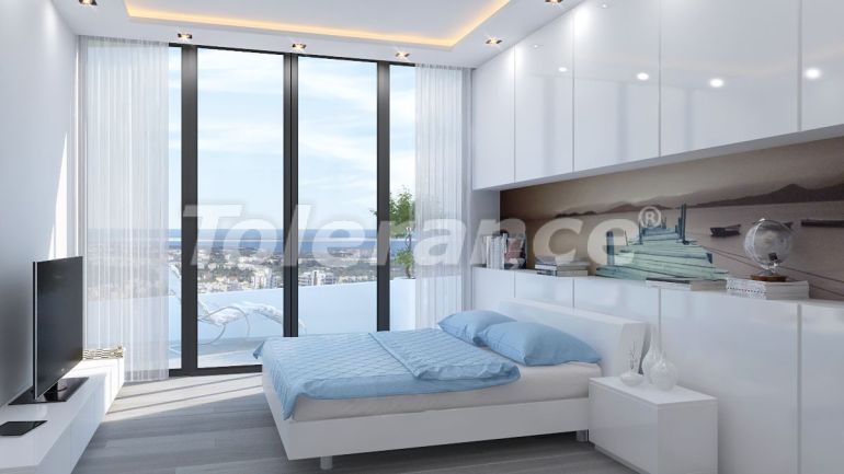 Appartement du développeur еn Kyrénia, Chypre du Nord vue sur la mer piscine - acheter un bien immobilier en Turquie - 71701