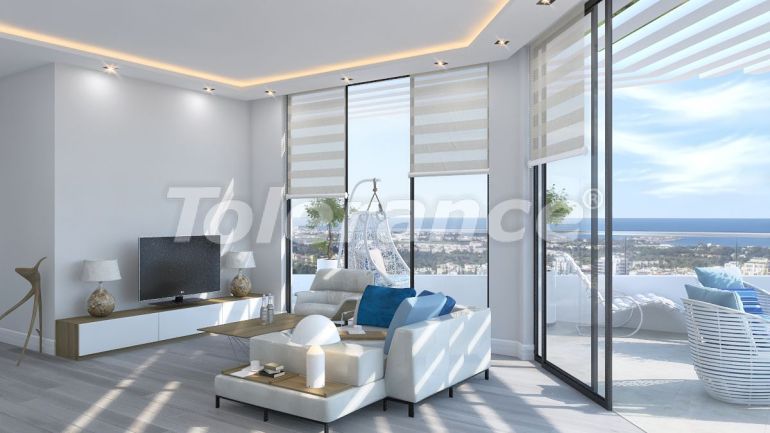 Appartement du développeur еn Kyrénia, Chypre du Nord vue sur la mer piscine - acheter un bien immobilier en Turquie - 71703