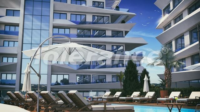 Appartement du développeur еn Kyrénia, Chypre du Nord vue sur la mer piscine - acheter un bien immobilier en Turquie - 71707