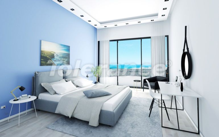 Appartement du développeur еn Kyrénia, Chypre du Nord vue sur la mer piscine - acheter un bien immobilier en Turquie - 71713