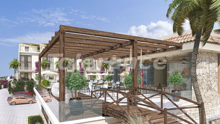 Apartment from the developer in Kyrenia, Northern Cyprus with sea view with pool with installment - 72618 Apartment from the developer in Kyrenia, Northern Cyprus with sea view with pool with installment - buy realty in Turkey - 72618