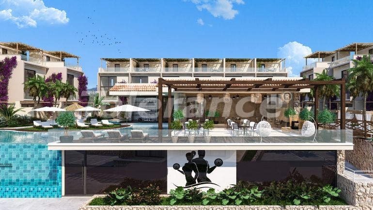 Apartment from the developer in Kyrenia, Northern Cyprus with sea view with pool with installment - 72620 Apartment from the developer in Kyrenia, Northern Cyprus with sea view with pool with installment - buy realty in Turkey - 72620