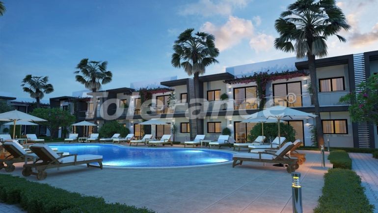 Appartement van de ontwikkelaar in Kyrenie, Noord-Cyprus zwembad - onroerend goed kopen in Turkije - 72833