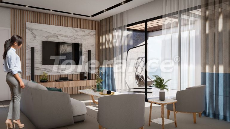 Appartement van de ontwikkelaar in Kyrenie, Noord-Cyprus zeezicht zwembad afbetaling - onroerend goed kopen in Turkije - 72880