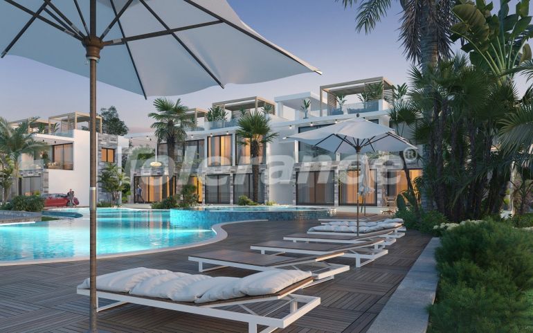 Appartement van de ontwikkelaar in Kyrenie, Noord-Cyprus zeezicht zwembad afbetaling - onroerend goed kopen in Turkije - 72931