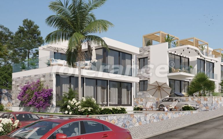 Appartement van de ontwikkelaar in Kyrenie, Noord-Cyprus zeezicht zwembad afbetaling - onroerend goed kopen in Turkije - 72961