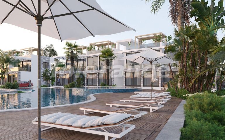 Appartement van de ontwikkelaar in Kyrenie, Noord-Cyprus zeezicht zwembad afbetaling - onroerend goed kopen in Turkije - 72966