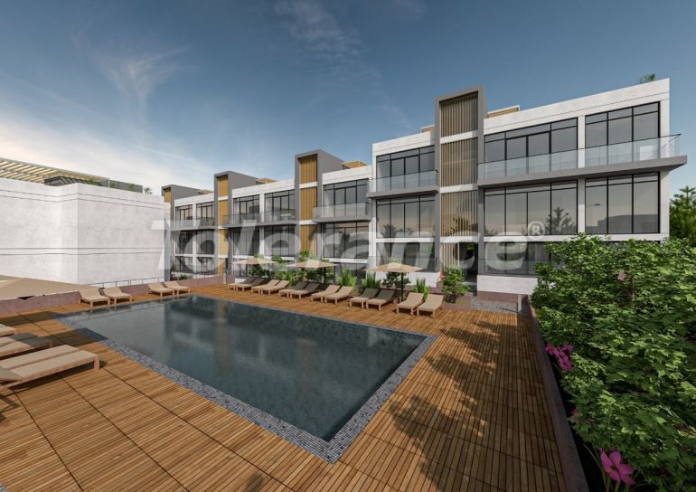 Apartment from the developer in Kyrenia, Northern Cyprus with sea view with pool with installment - buy realty in Turkey - 73065