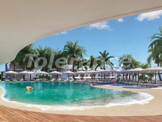 Apartment from the developer in Kyrenia, Northern Cyprus with sea view with pool with installment - buy realty in Turkey - 73577