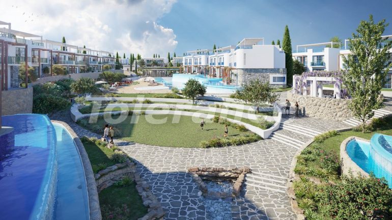Appartement du développeur еn Kyrénia, Chypre du Nord vue sur la mer piscine versement - acheter un bien immobilier en Turquie - 73680